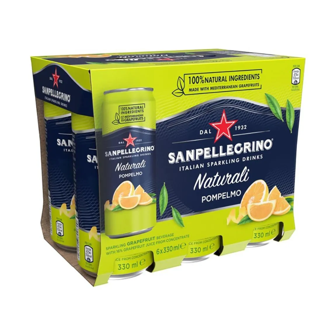 Kolsyrad Dryck San Pellegrino Pompelmo 33cl exkl pant