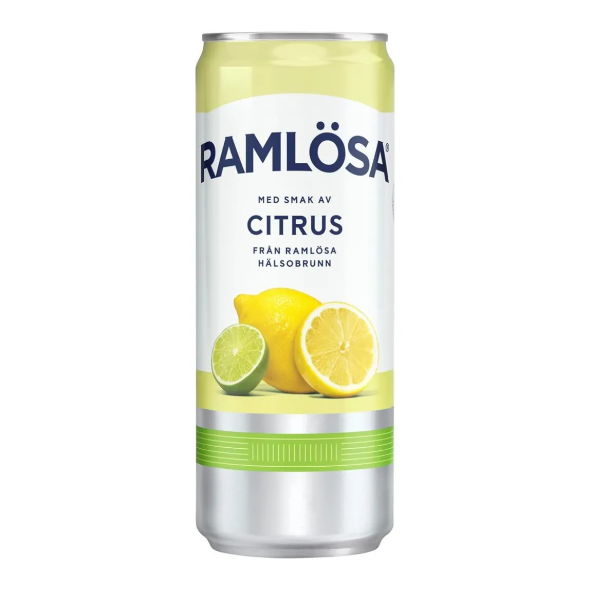 Kolsyrat Vatten Ramlösa Citrus Burk 33cl exkl pant