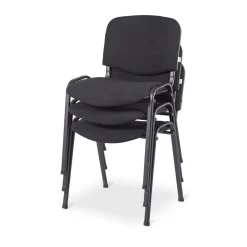 Konferensstol Sofie Stapelbar Svart/Svart