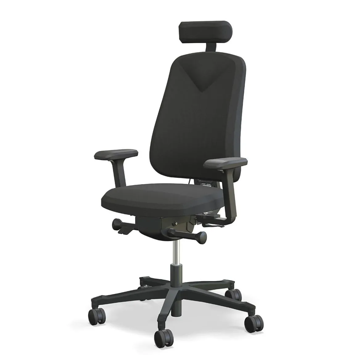 Kontorsstol Höganäs 280 Svart