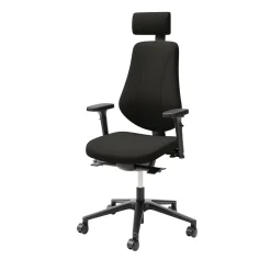 Kontorsstol Lanab Surf High Svart