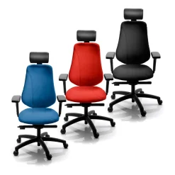 Kontorsstol Lanab Surf High Synkron Svart