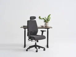 Kontorsstol Lotus Adenau Justerbart Svankstöd Antracit