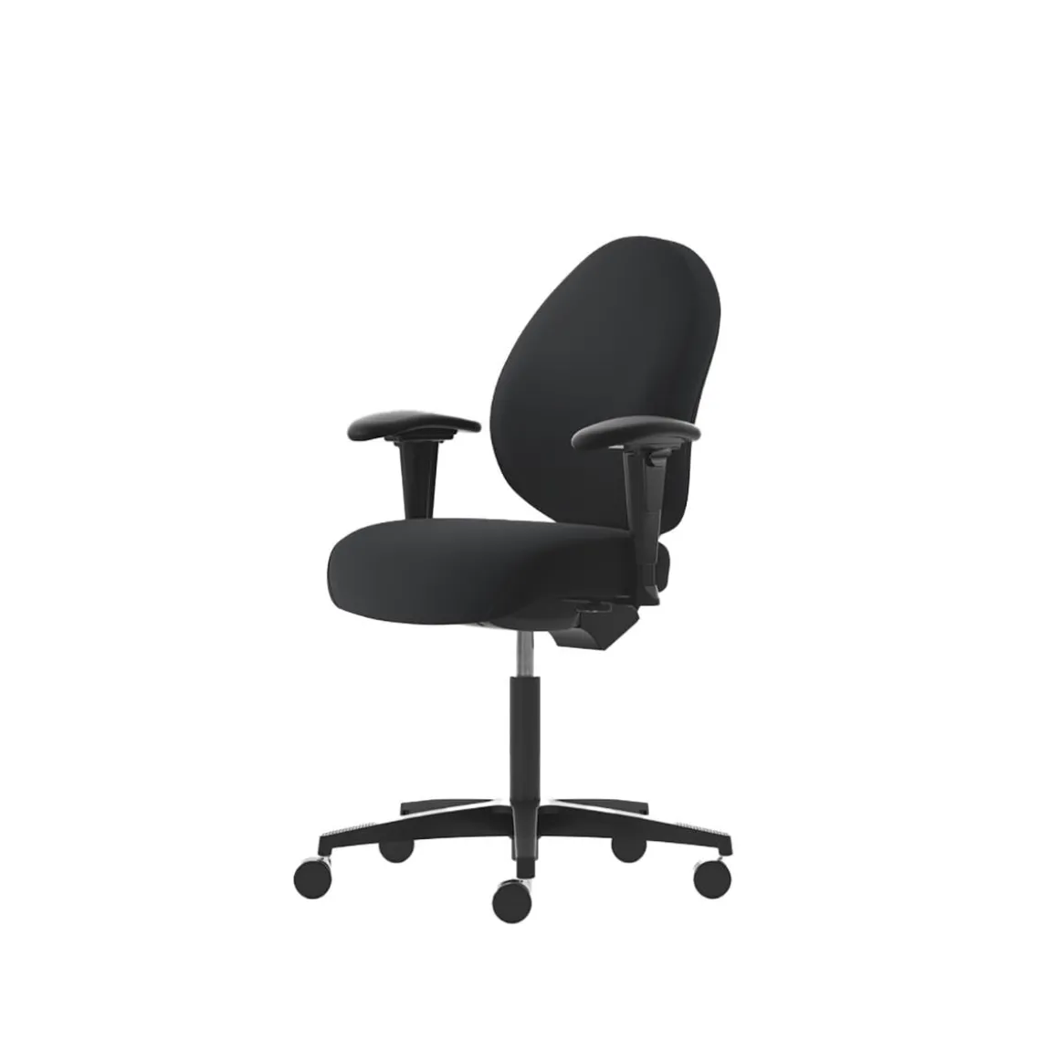 Kontorsstol Malmstolen Active R3 Medium DUX Svart