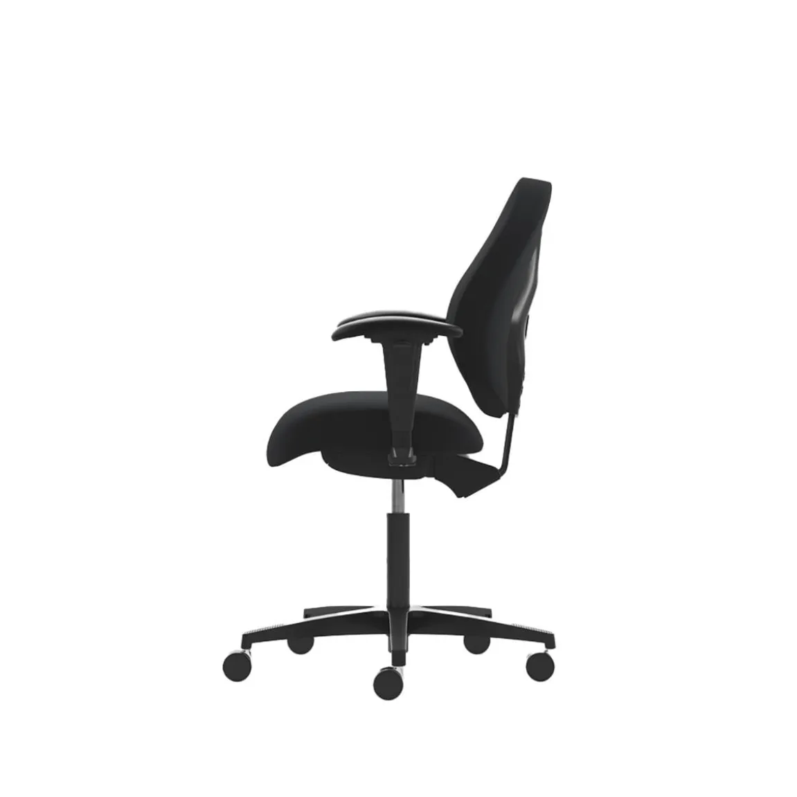 Kontorsstol Malmstolen Active R3 Medium DUX Svart