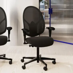 Kontorsstol Malmstolen Active R3 Mesh DUX Svart