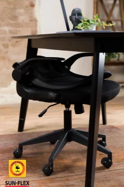 Kontorsstol Sun-Flex Hideaway Chair Svart