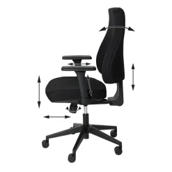 Kontorsstol Sun-Flex Officechair MB Svart