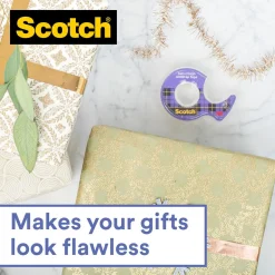 Kontorstejp Scotch Gift-Wrap Matt/Transparent 19mm x 15m