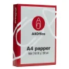 Kopieringspapper AllOffice Hålat A4 80g