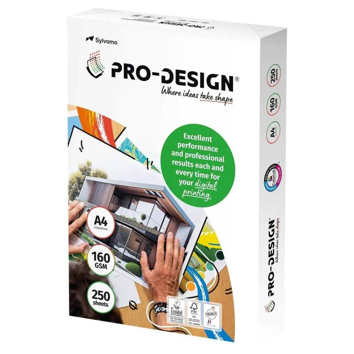Kopieringspapper ProDesign Ohålat A4 160g