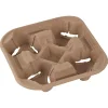 Kopphållare För 4 bägare oblekt 215x215x42mm