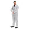 Korttidsoverall Worksafe PP Nonwoven Vit L