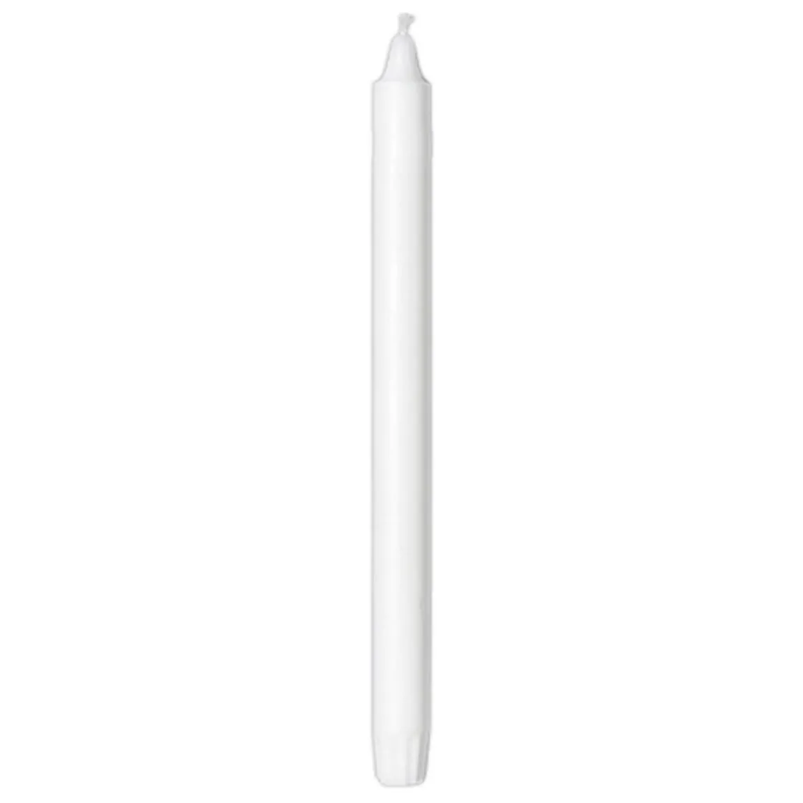 Kronljus Anton Paraffin 9h Vit 24cm
