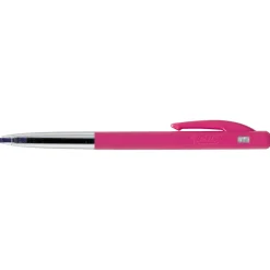 Kulspetspenna Bic Clic M10 Pastell Sort.Färger Medium