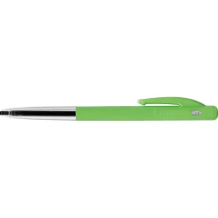Kulspetspenna Bic Clic M10 Pastell Sort.Färger Medium