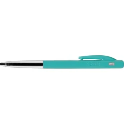 Kulspetspenna Bic Clic M10 Pastell Sort.Färger Medium
