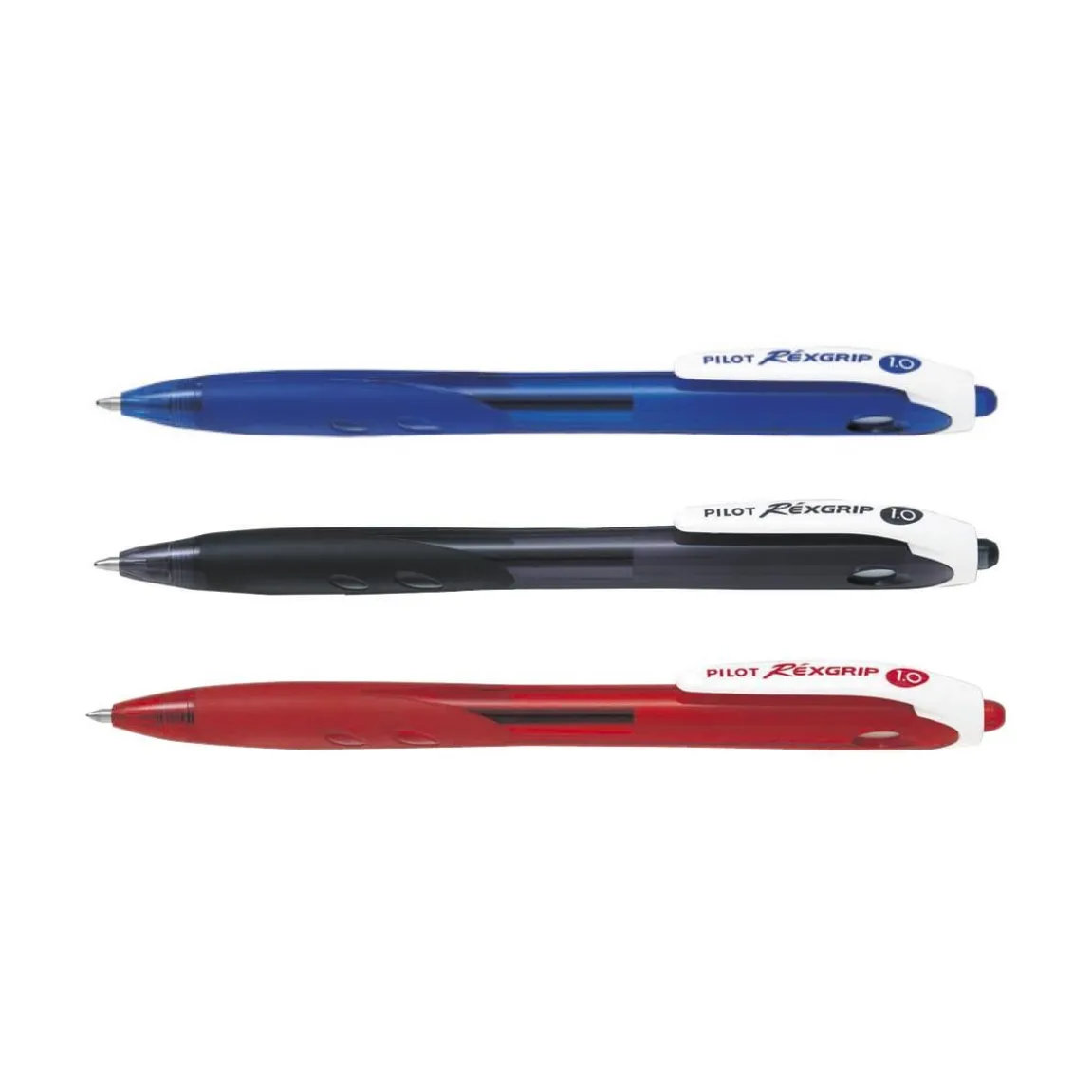 Kulspetspenna Pilot BG Rexgrip Svart 1.0