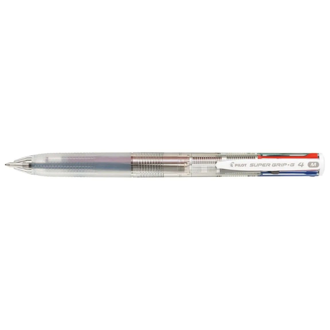 Kulspetspenna Pilot Super Grip G 4-Färgs Transp