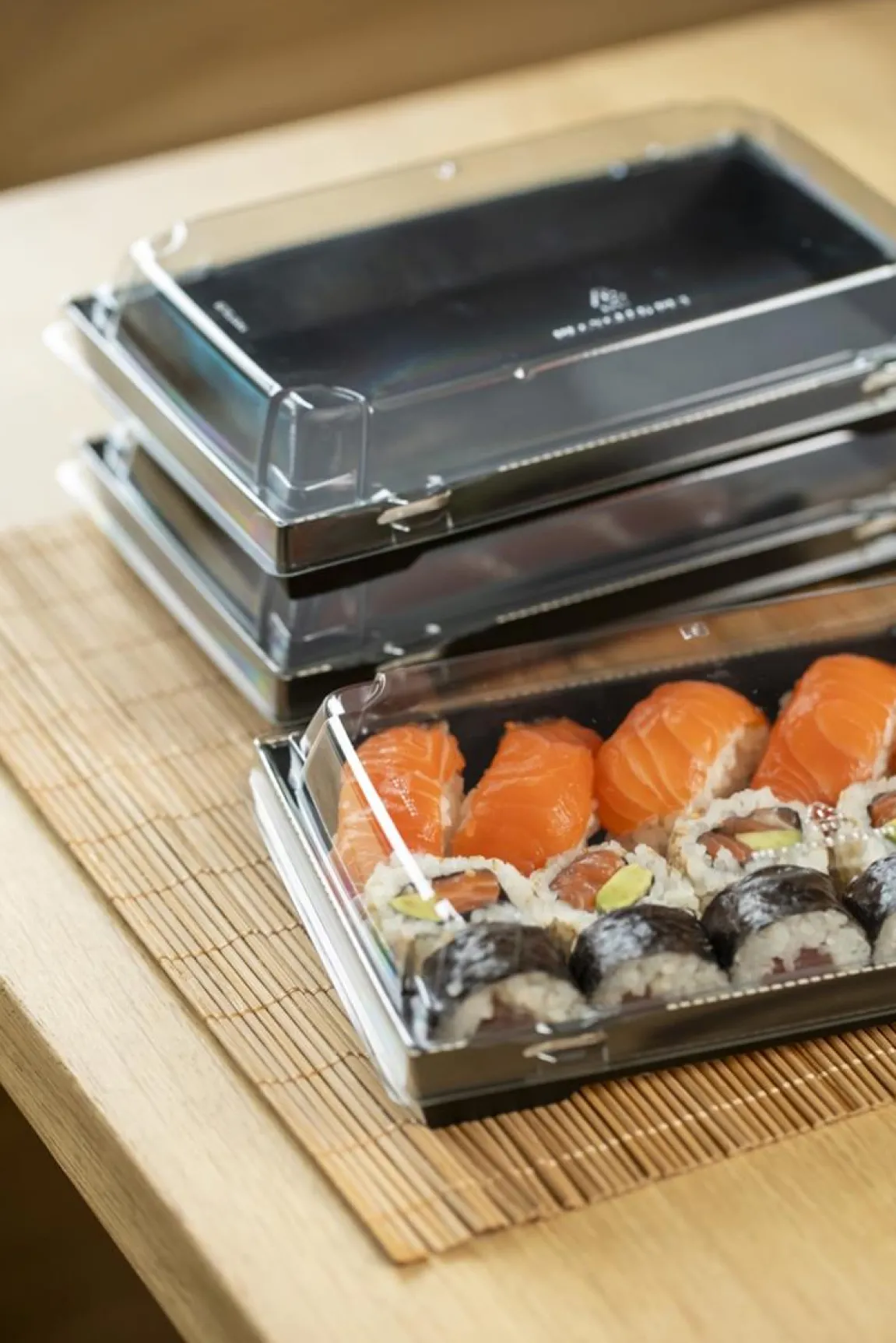 Kupollock Till Pappersform Tray2Go Sushi 191x111mm Klar