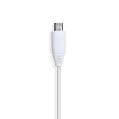 Laddkabel Gear USB-A till Micro USB Vit 1m