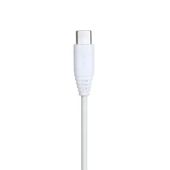 Laddkabel Gear USB-A till USB-C 2.0 Vit 1m