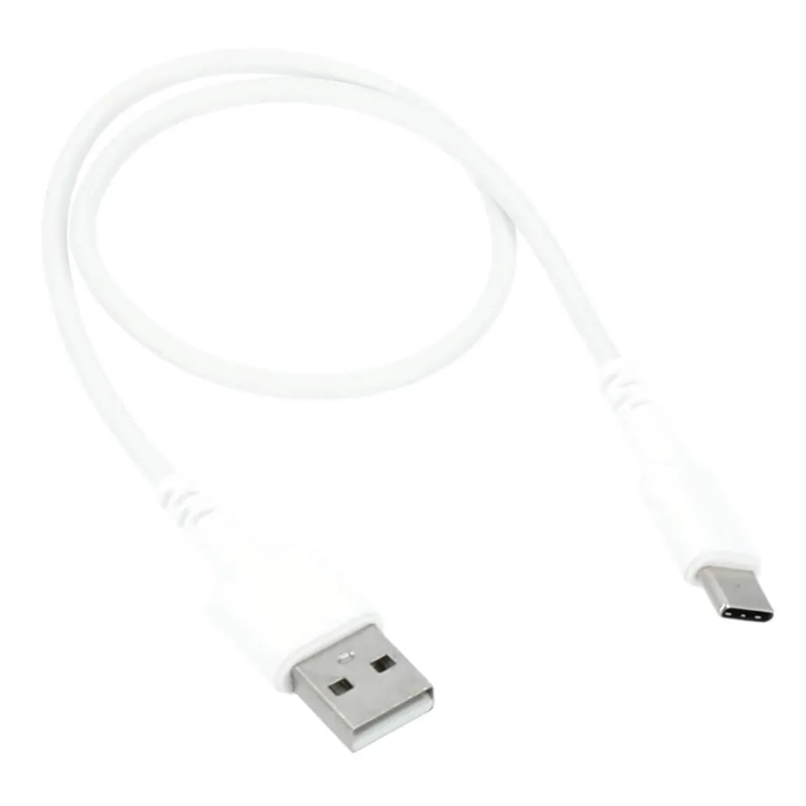 Laddkabel Gear USB-A till USB-C 2.0 Vit 0,3m