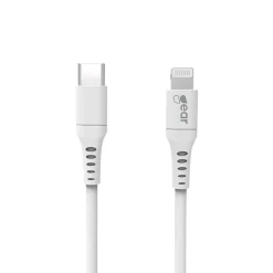 Laddkabel Gear USB-C till Lightning MFI C94 Vit 1m