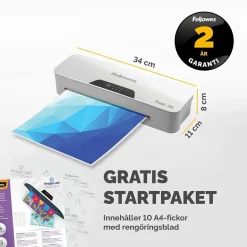 Lamineringsmaskin Fellowes Pixel A4