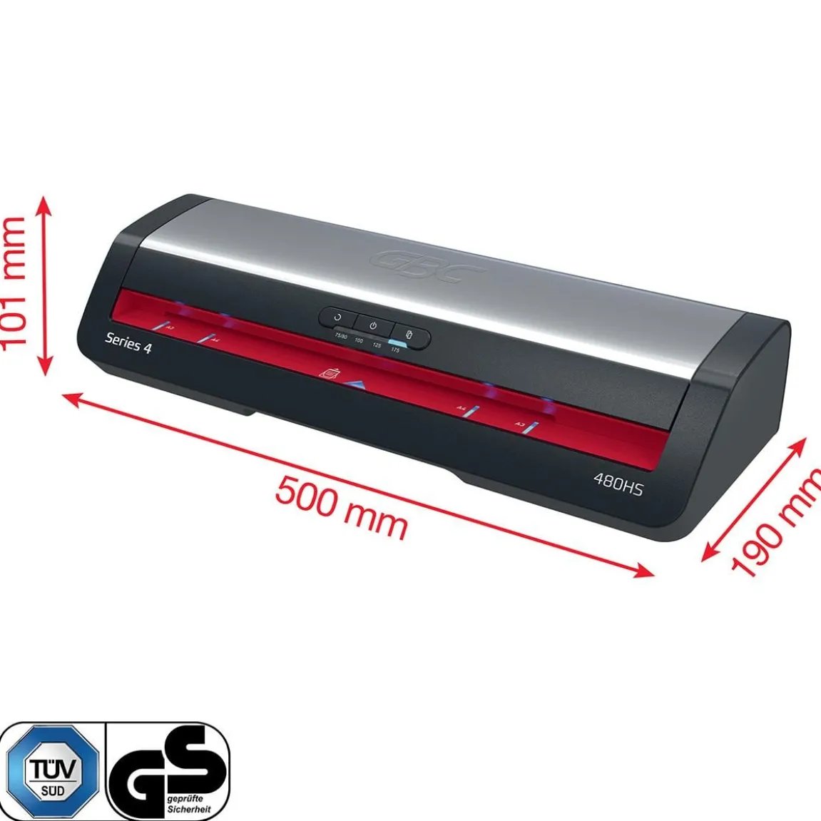 Lamineringsmaskin GBC 480HS Serie 4 A3