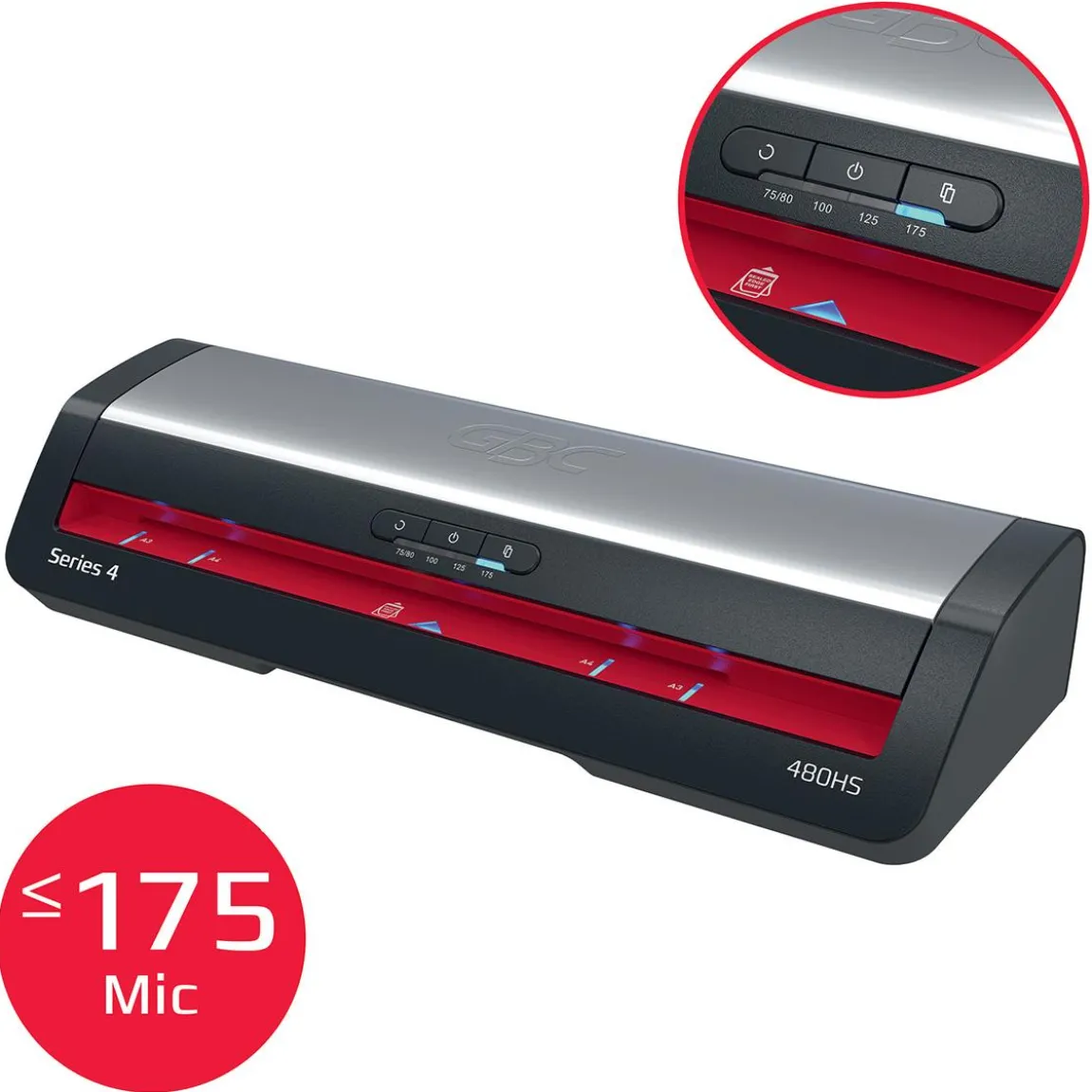 Lamineringsmaskin GBC 480HS Serie 4 A3