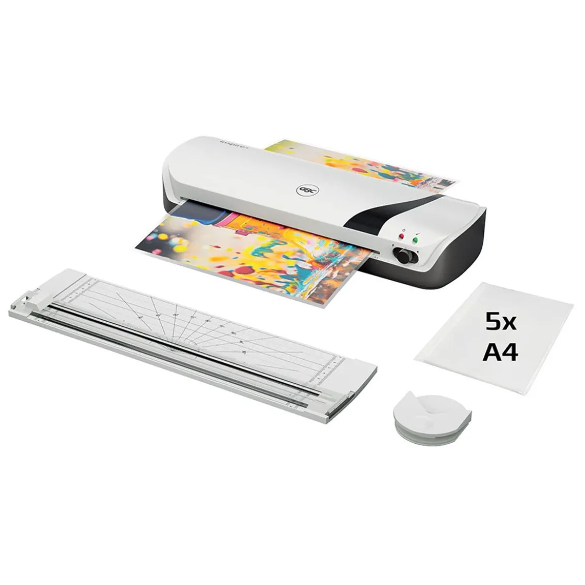 Lamineringsmaskin GBC Inspire+ Craftpack Vit A4