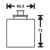 Lampolja Refill 50H Ø60,5x73mm
