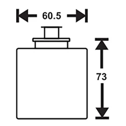 Lampolja Refill 50H Ø60,5x73mm