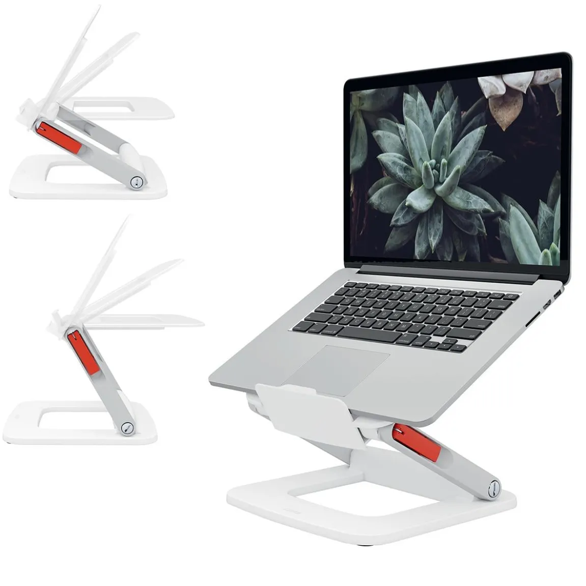 Laptopställ Leitz Ergo Justerbart Vit