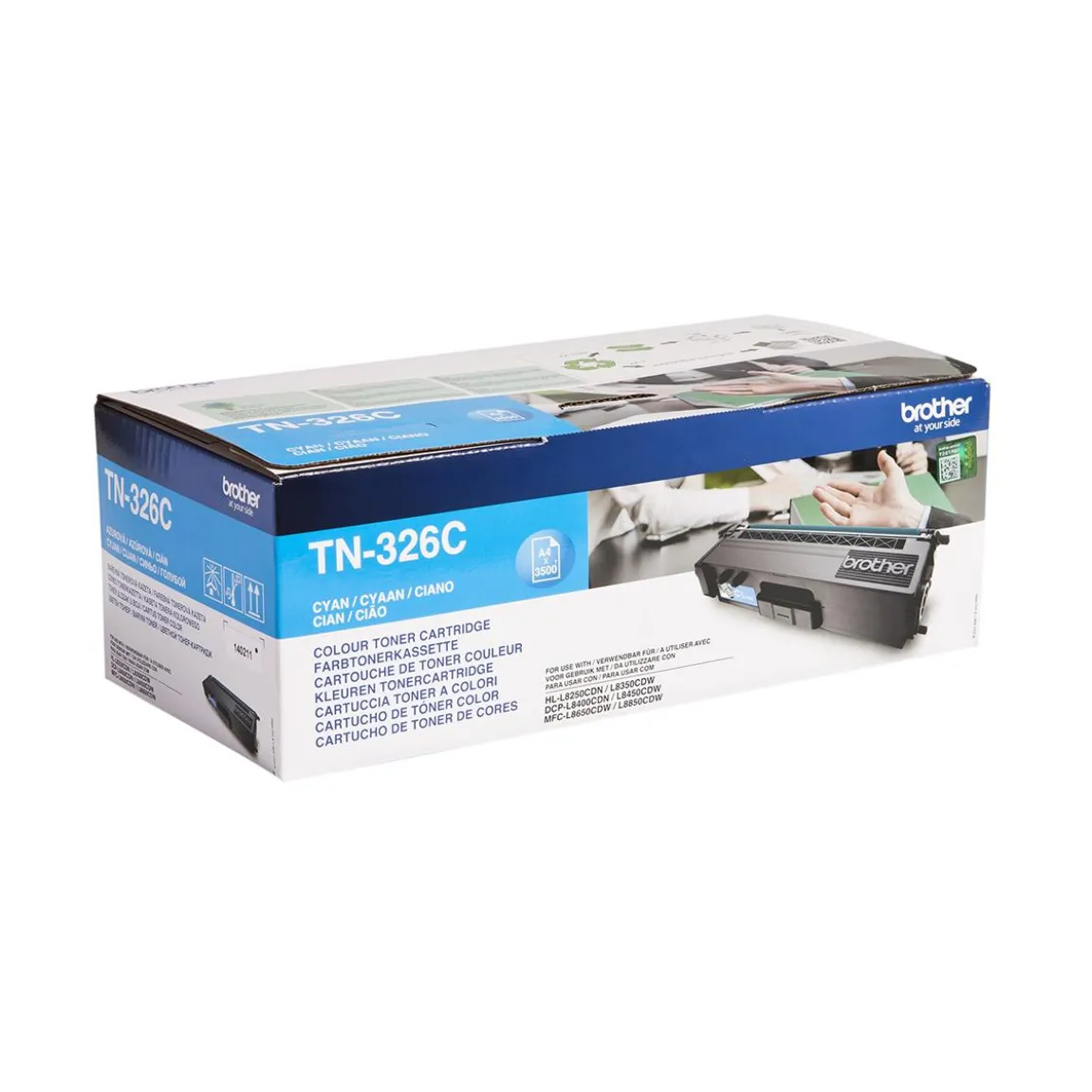 Lasertoner Brother 3500 Sidor TN326C Cyan