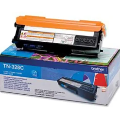 Lasertoner Brother 6000 Sidor TN328C Cyan
