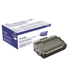 Lasertoner Brother 3000 Sidor TN3430 Svart