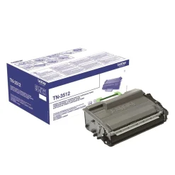 Lasertoner Brother 12000 Sidor TN3512 Svart