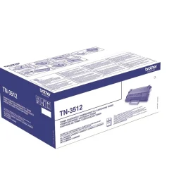 Lasertoner Brother 12000 Sidor TN3512 Svart