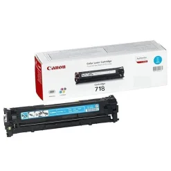 Lasertoner Canon 718C 2661B002 Cyan