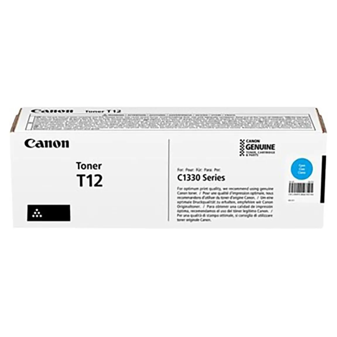 Lasertoner Canon T12C 5097C006 Cyan