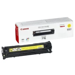 Lasertoner Canon 718Y 2659B002 Gul