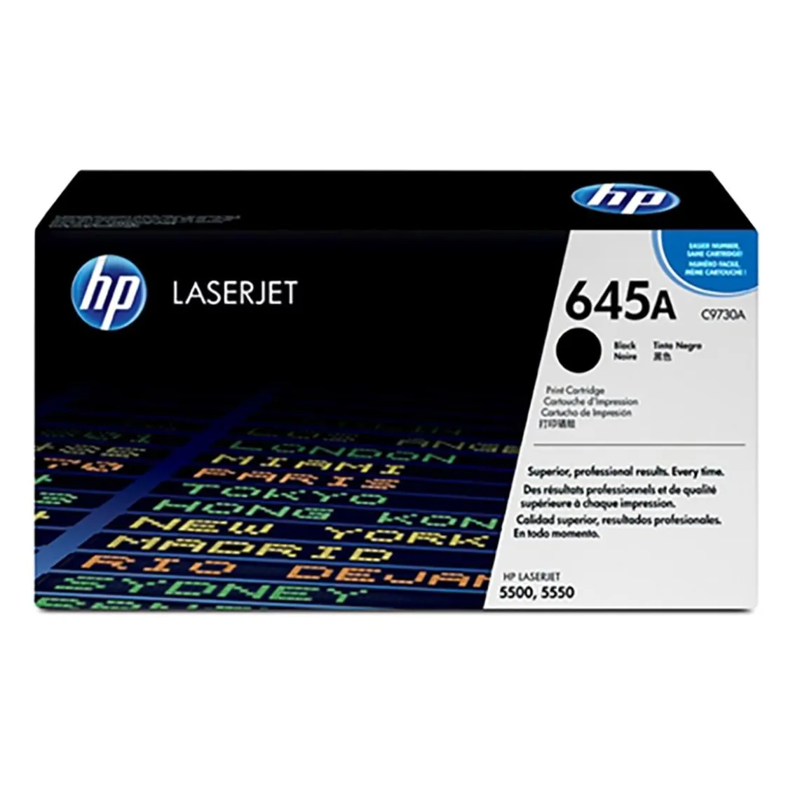 Lasertoner HP 645A C9730A Svart