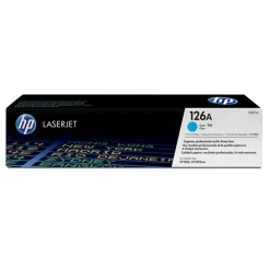 Lasertoner HP 126A 1000 Sidor CE311A Cyan