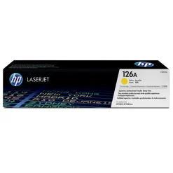 Lasertoner HP 126A 1000 Sidor CE312A Gul