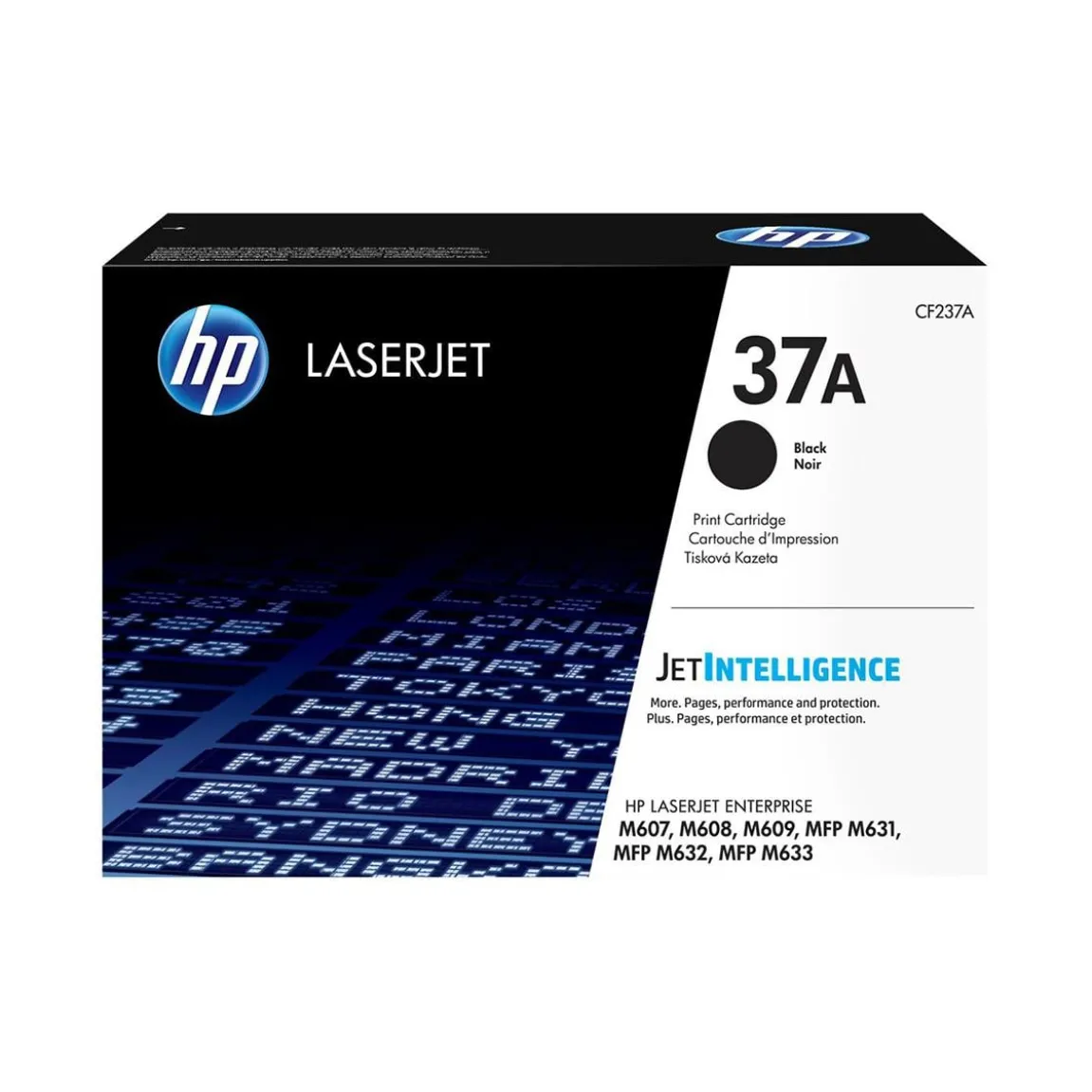Lasertoner HP 37A 11000 Sidor CF237A Svart