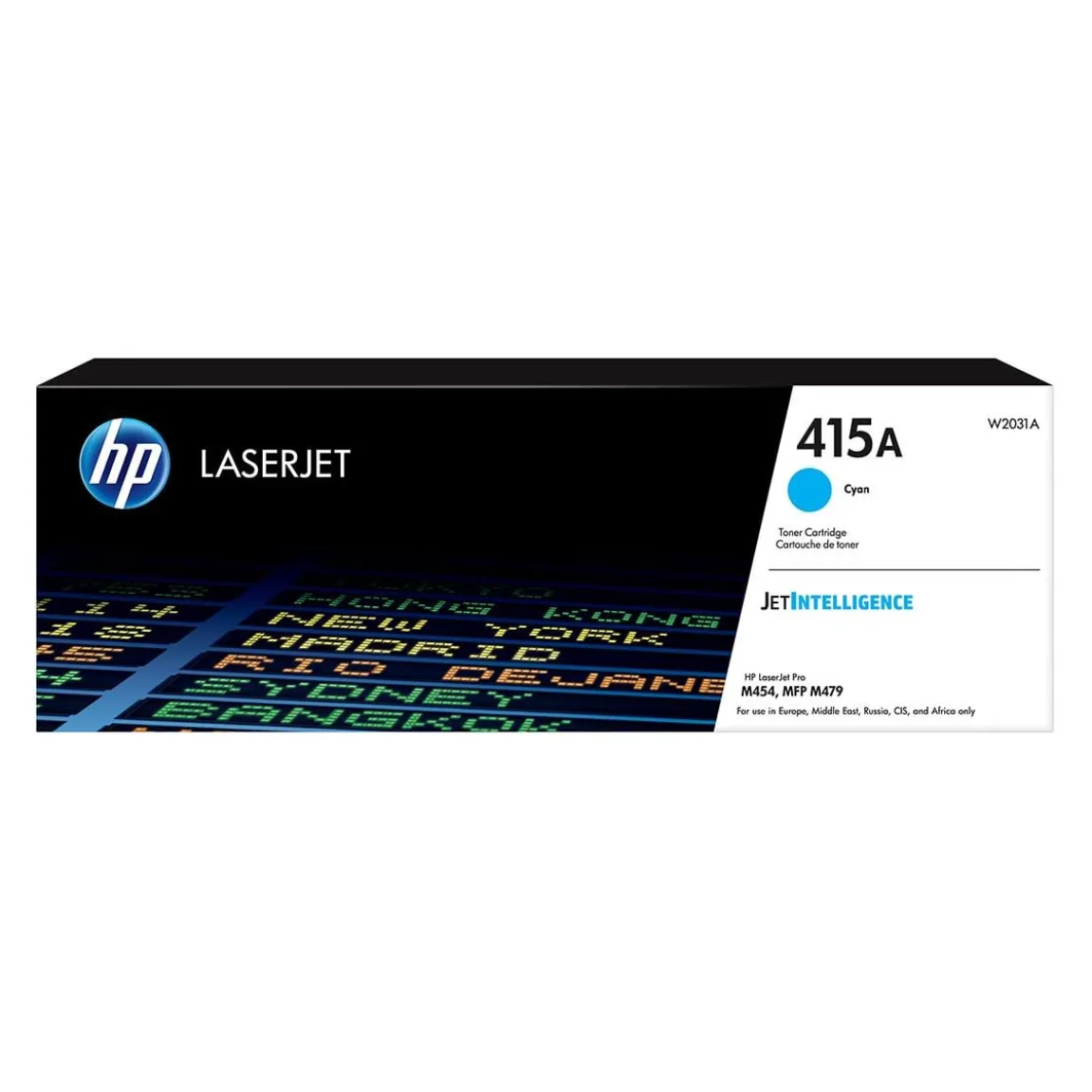 Lasertoner HP 415A 2100 Sidor W2031A Cyan
