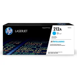 Lasertoner HP 212A 4500 Sidor W2121A Cyan