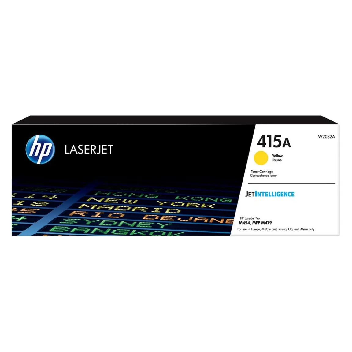 Lasertoner HP 415A 2100 Sidor W2032A Gul
